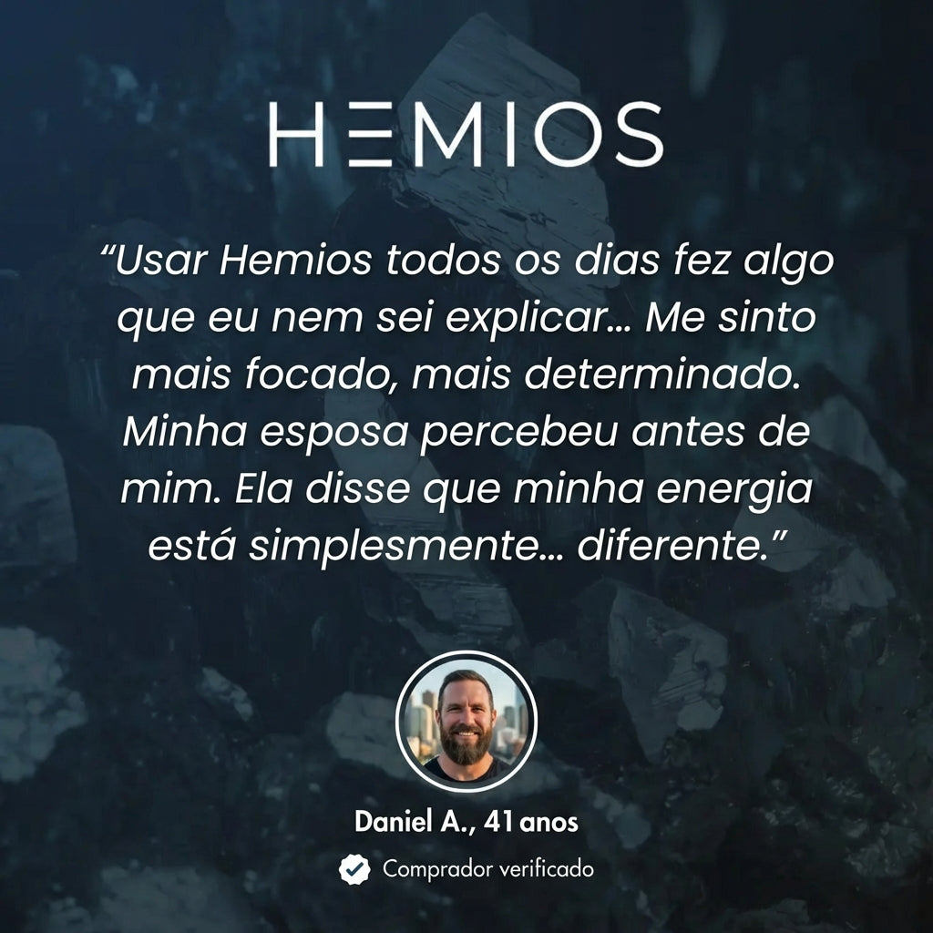 Pulseira de Hematita Hemios