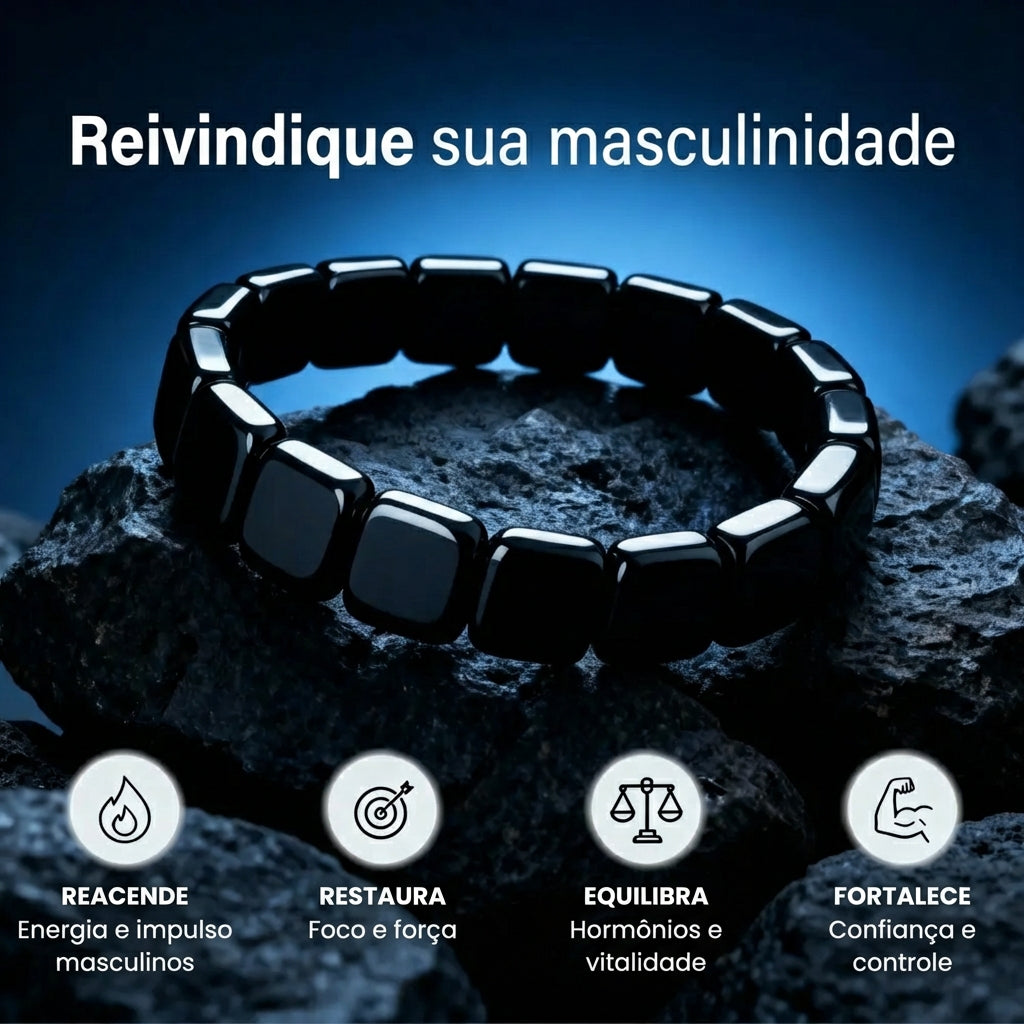 Pulseira de Hematita Hemios